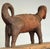 Vintage Monumental Folk Art Hand Carved Dog Sculpture For Sale - Image 4 of 12
