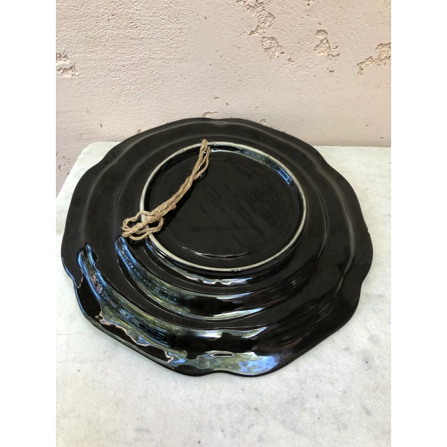 Ceramic C.1950 Large Majolica Platter Vallauris For Sale - Image 7 of 8