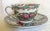 1940s Medallion Tea Cup & Saucer Sets Set of 2 - 4 pcs For Sale - Image 12 of 17