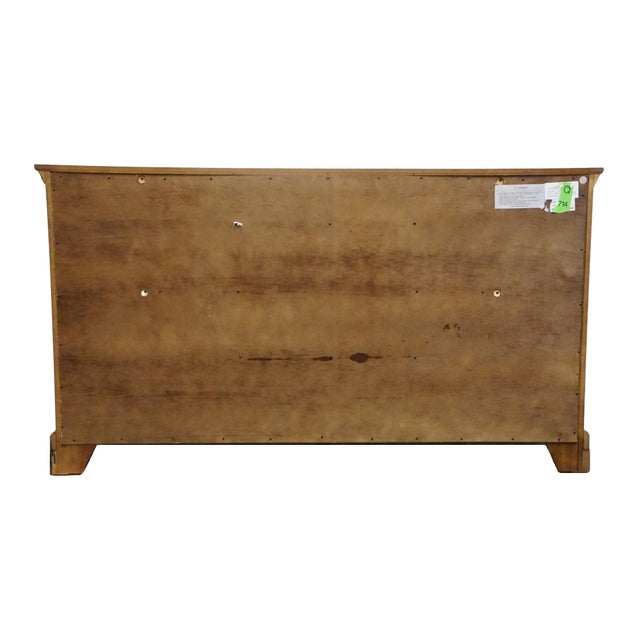 Aspenhome White Oak Contemporary Modern Spanish Revival 68" Triple Door Dresser For Sale - Image 13 of 14