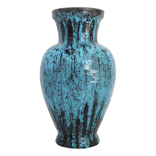 Vintage French Ceramic Vase from Accolay, 1960s For Sale