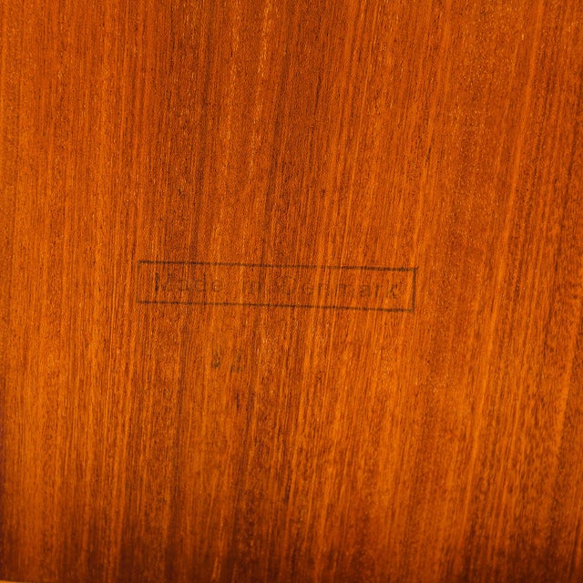 1960s Restored Danish Mid Century Modern Rosewood Hidden Leaf Dining Table For Sale - Image 9 of 12