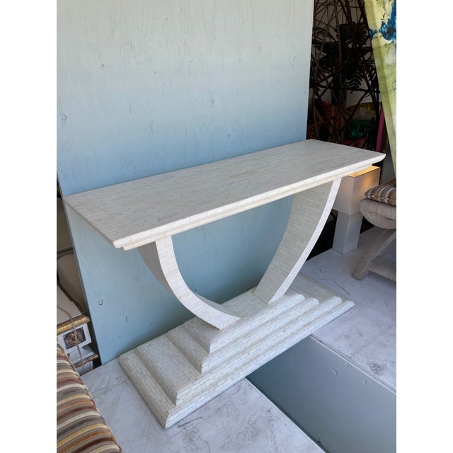 Enrique Garcel Tessellated Console For Sale In Los Angeles - Image 6 of 13