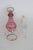 Miniature Hand Blown Egyptian Pink Glass Empty Perfume Bottle With Stopper 5110b For Sale - Image 4 of 9