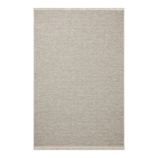 Amber Lewis x Loloi Malibu Ivory / Dove 2'-3" x 10'-0" Runner Rug For Sale