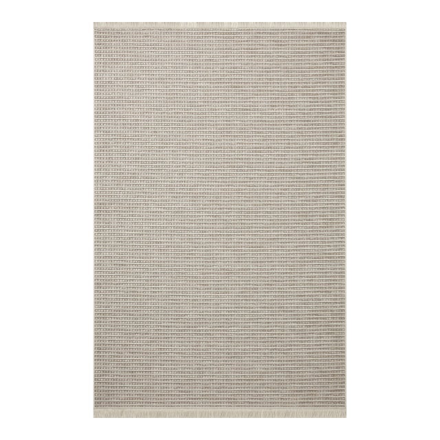 Amber Lewis x Loloi Malibu Ivory / Dove 2'-3" x 10'-0" Runner Rug For Sale
