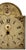 Antique American Hand Painted Wood Grandfather Clock Dial by Connecticut Maker Silas Hoadley - Circa Very Early 1800s For Sale - Image 12 of 18