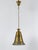 1950s Mid-Century Pendant Lamp in Brass and Crystal by Oswald Haerdtl for Lobmeyr, Austria, 1950s For Sale - Image 5 of 18