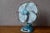This old "pye" fan is to be classified as an indus object. With its aerodynamic shapes and large painted blades, its...