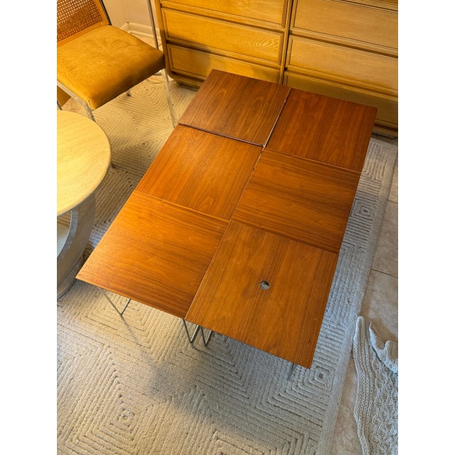 Mid Century Modern “Magic Puzzle Cube” Nesting Tables, Circa 1960s. Designed by Danish Designer Poul Norreklit for Petersens Møbelfabrik For Sale - Image 12 of 12