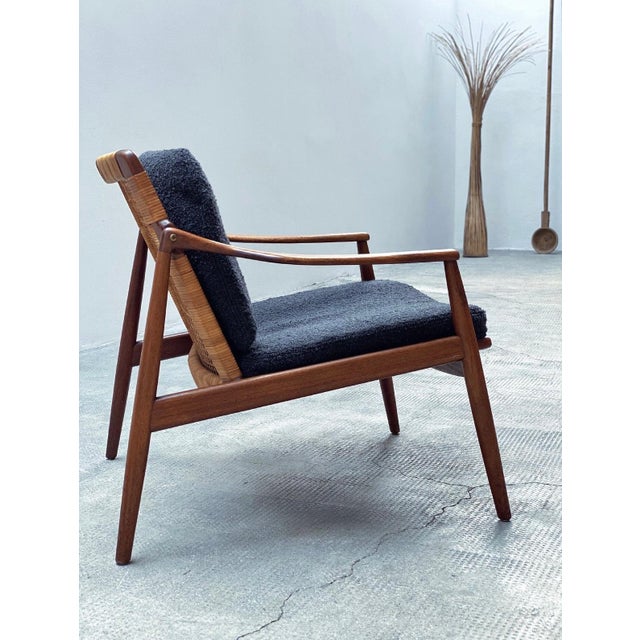Vintage German Chairs in Teak by Hartmut Lohmeyer for Wilkhahn, 1960s, Set of 2 For Sale - Image 6 of 8