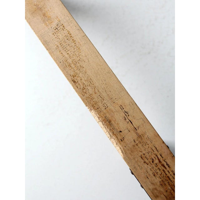 Tan Vintage Dr. Scholl's Shoe Sizing Tool For Sale - Image 8 of 11