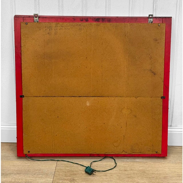 1970s Mid-Century Pop Art Bally Firecracker Pinball Arcade Hanging Light Box For Sale - Image 5 of 12