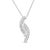 Simple in design and classy by look, this diamond pendant is composed of alluring sterling silver. The intriguing...