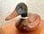 Late 20th Century Vintage Folk Art Pine Wood Lidded Box With Mallard Duck Decoy For Sale - Image 5 of 12