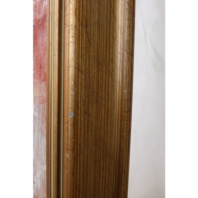 MidCentury Modern Judaica Folk Art Painting Chairish