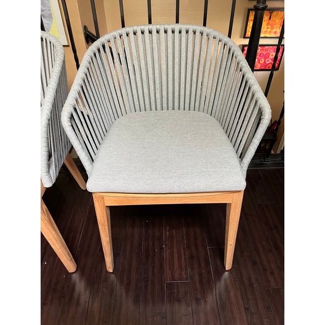 Mid-Century Modern Janus Et Cie Tribu Mood Dining Armchairs, 2 Pieces For Sale - Image 3 of 12