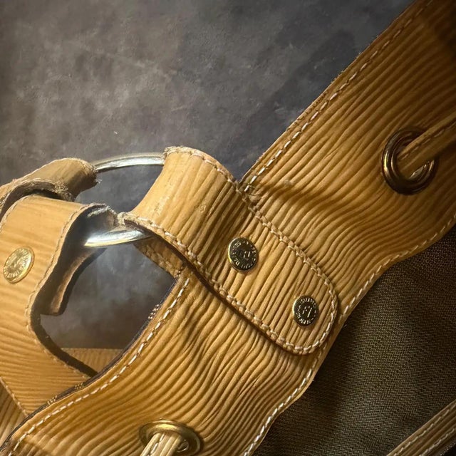 1980s Vintage Zucca Monogram Canvas Back Pack by Fendi For Sale - Image 15 of 16