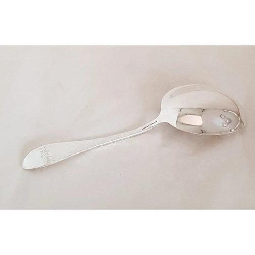 American Sterling Silver Berry and Fruit Serving Spoon from Shreve & Co. For Sale - Image 15 of 18