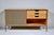 Paul McCobb Planner Group Maple, Grasscloth & Wrought Iron Credenza, 1950s For Sale - Image 9 of 18
