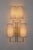 Tiges4 Wall Sconces in Patinated Gold Metal and Fabric by Aymeric Lefort, Set of 2 For Sale - Image 10 of 16