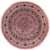 Medallion 1990's Pak-Persian Pink/Beige Wool Round Rug- 10'2'' X 10'5'' For Sale - Image 9 of 9