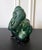 Late 20th Century Malachite Rock on Display Stand as a Viewing Stone For Sale - Image 5 of 11