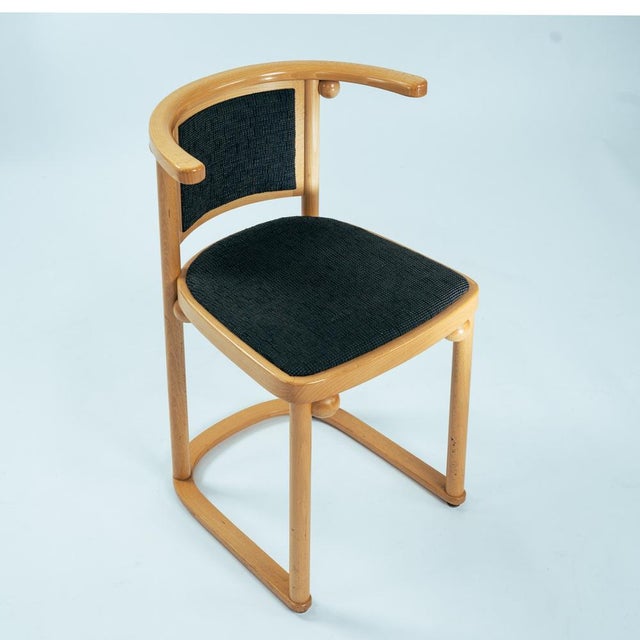 Art Nouveau Fledermaus Chairs by Josef Hoffmann for Wittmann, 1980s, Set of 3 For Sale - Image 17 of 18