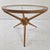 Wood Mid-Century Modern Tripod Table in Wood and Glass attributed to Cesare Lacca, Italy, 1950s For Sale - Image 7 of 14