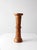 Brown Vintage Oak Pedestal Stand For Sale - Image 8 of 9
