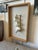 Beige Vintage Sculptural Relief Wall Art in New Custom Frame For Sale - Image 8 of 13