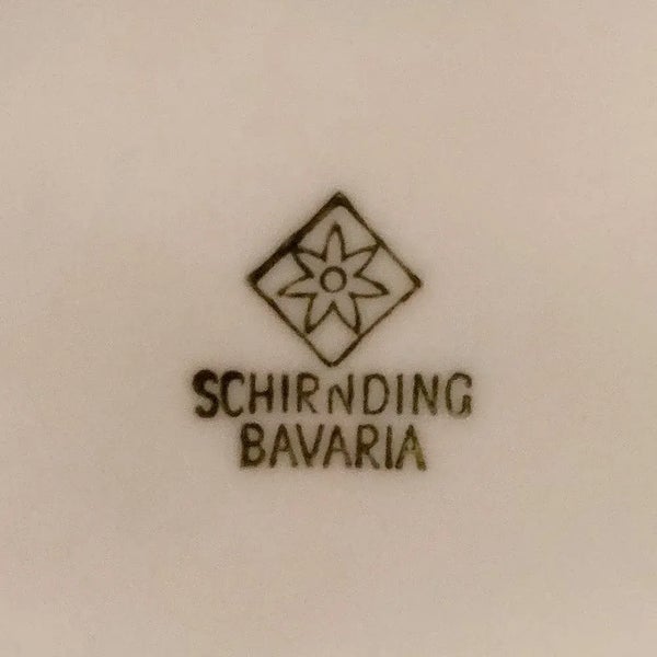 Vintage Bavarian Coffee Set from Schirnding Bavaria, 1950s, Set of