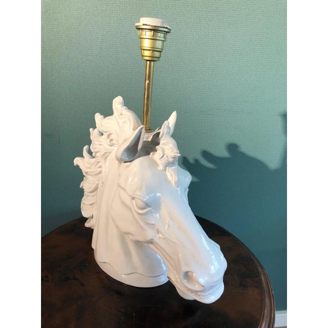 Vintage Ceramic Table Lamp, 1970s For Sale - Image 4 of 7