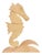 Fernando Codognotto, Sea Horse Wooden Sculpture, 2026, Wood For Sale
