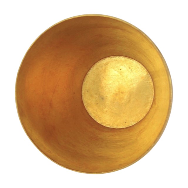 Marie Zimmermann Gilt Box With Carved and Pierced Finial For Sale In Los Angeles - Image 6 of 9