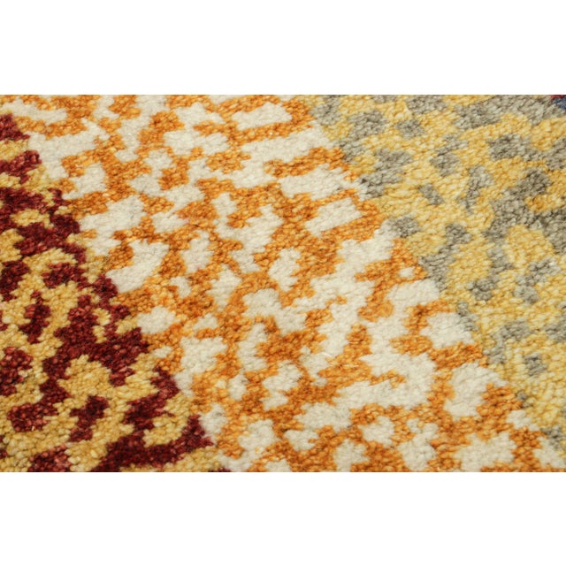 2020s Rug & Kilim’s Contemporary Moroccan Rug With Layered Designs in Earthy Multicolor For Sale - Image 5 of 7