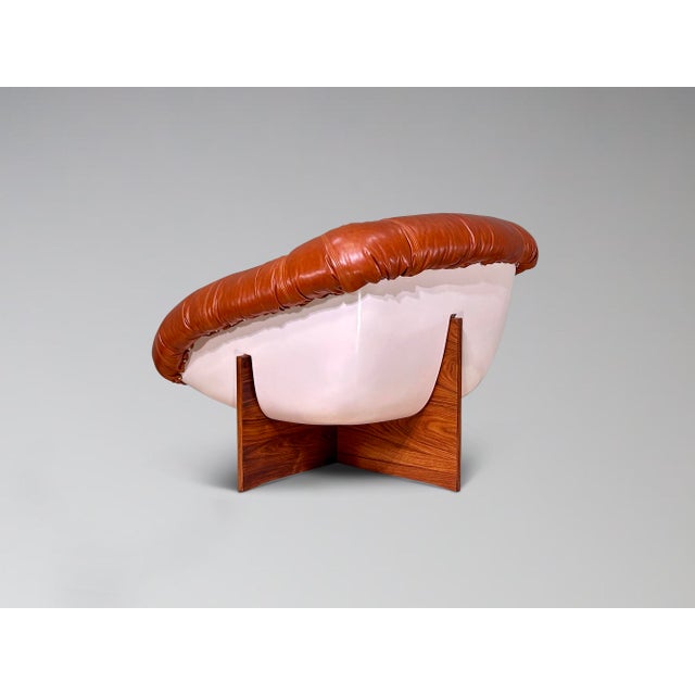 Restored Percival Lafer Mp-61 Leather and Rosewood Lounge Chairs – Pair For Sale - Image 10 of 17