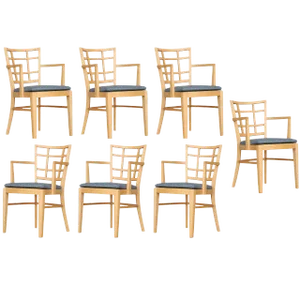 1940s Paul Frankl for Brown Saltman Dining Chair, Set of Seven