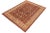 Rustic Classic Ziegler Brown Beige Hand-Knotted Wool Rug - 8'3'' X 10'8'' For Sale - Image 3 of 8