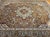 Vintage Tabriz Rug, Hand-Knotted Wool, Mythical Firebird Motif, Brown & Ivory, 10x13 For Sale - Image 13 of 15