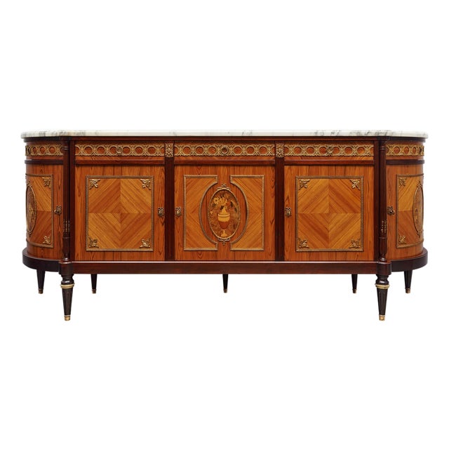 Louis XVI Grand Buffet Enfilade For Sale