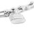 Tiffany and Co. Tiffany & Co. Hardwear Collection Small Wrap Silver Charm Chain Link Bracelet For Sale - Image 4 of 12