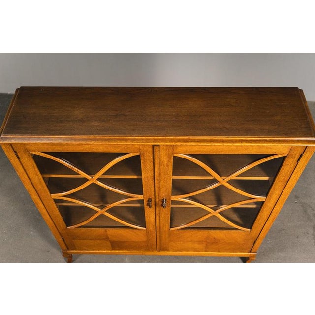 Early 20th Century Art Nouveau Bookcase For Sale - Image 13 of 17