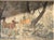 Antique hand-colored hunting engraving titled "Chasseur Au Tir", engraved by Jean Pierre Marie Jazet after Carle Vernet,...