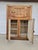 1930s Vintage Solid Oak Wood Ice Chest For Sale - Image 9 of 18