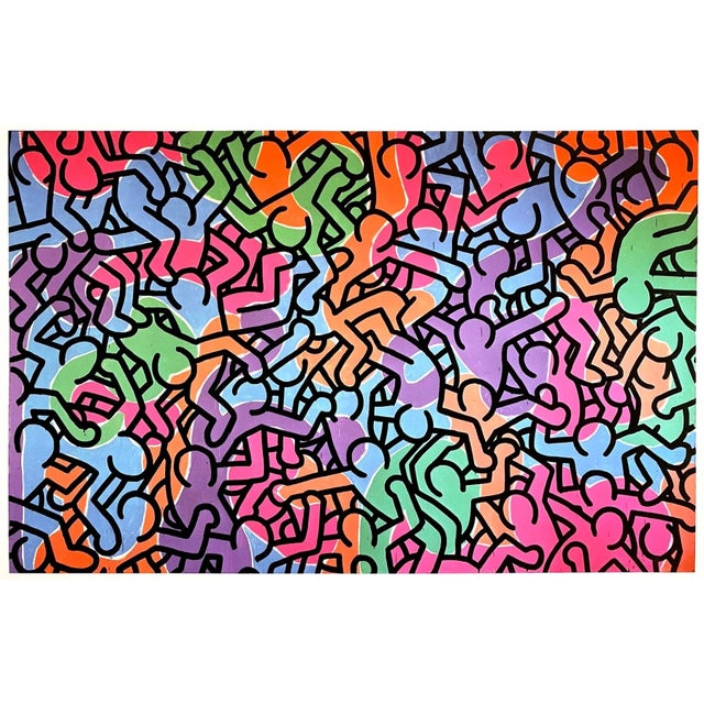 Keith Haring Foundation Pop Art Lithograph Print 