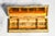Gold Heavy Antique Meriden Stamp Box Gold Gilt Desk Paperweight Accessory Home Office Decor For Sale - Image 8 of 13