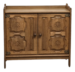 2-Door Buffet attributed to Guillerme et Chambron, 1970s