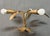 Metal Iron Floral Ceiling Lamps, Spain, 1950s, Set of 3 For Sale - Image 7 of 10