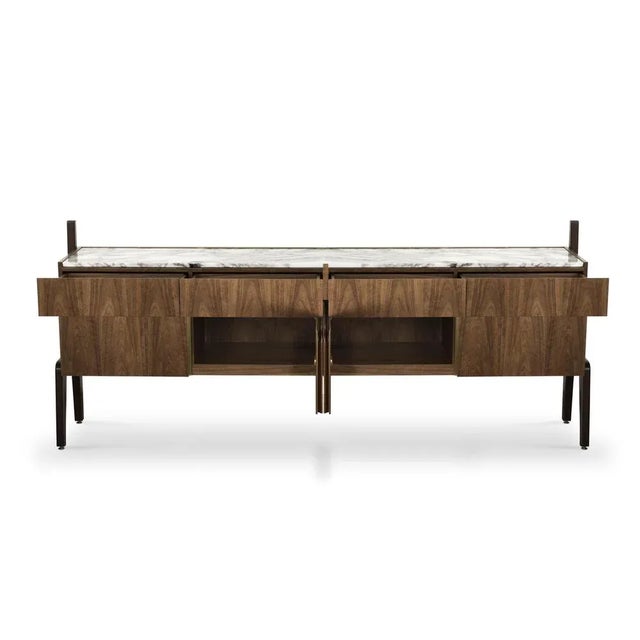 Mid-Century Modern Vittorio Sideboard by Essential Home For Sale - Image 3 of 6